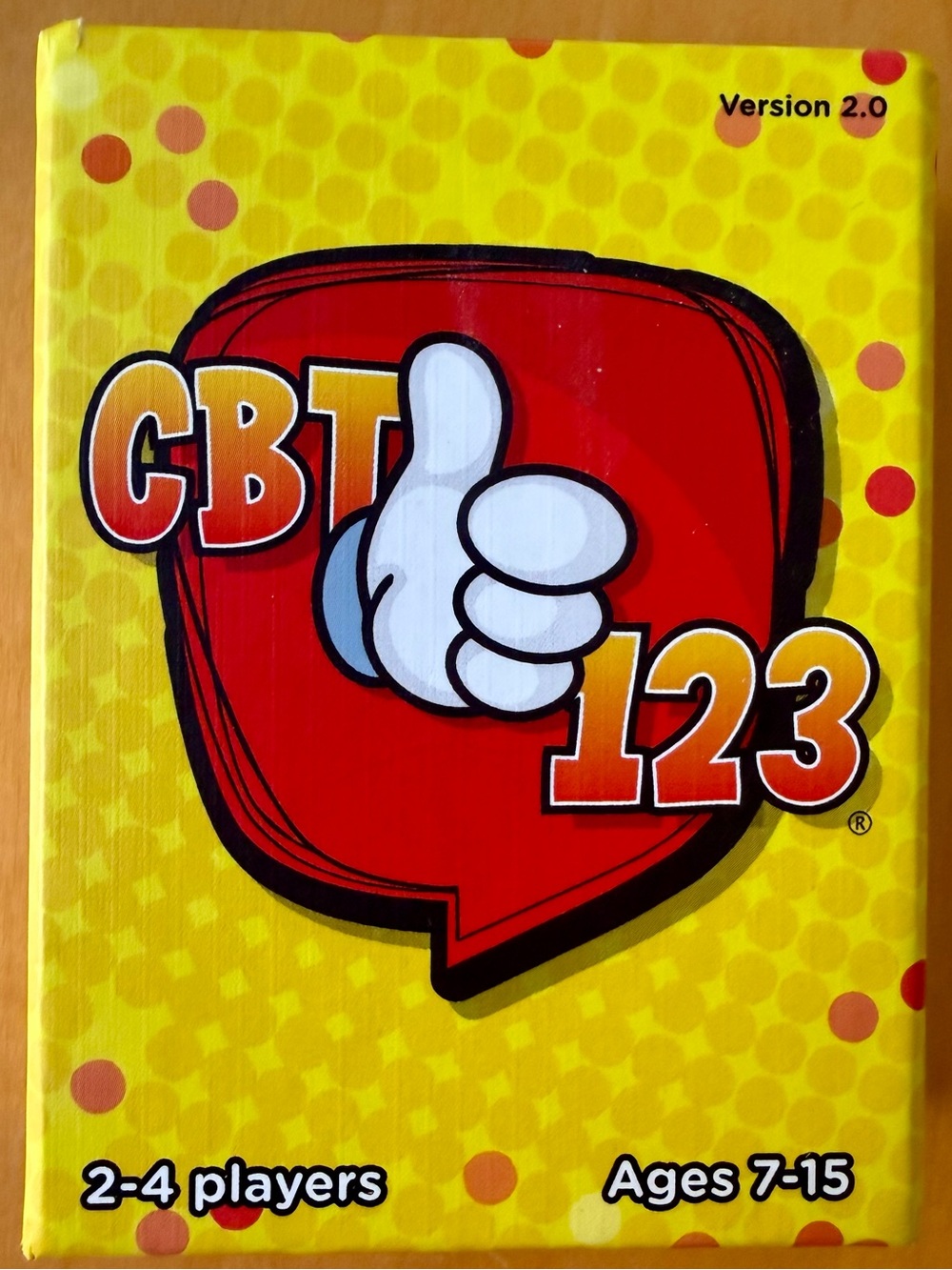 CBT 123 Therapy Game for Children Ages 7-15